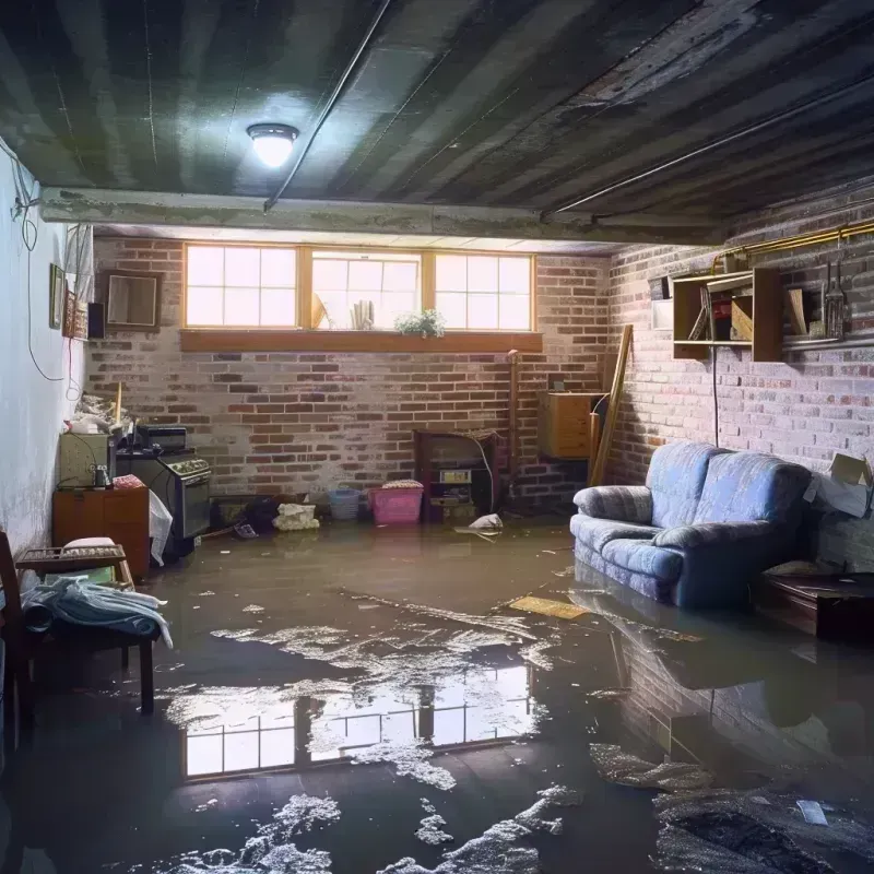 Flooded Basement Cleanup in Oxford, MA